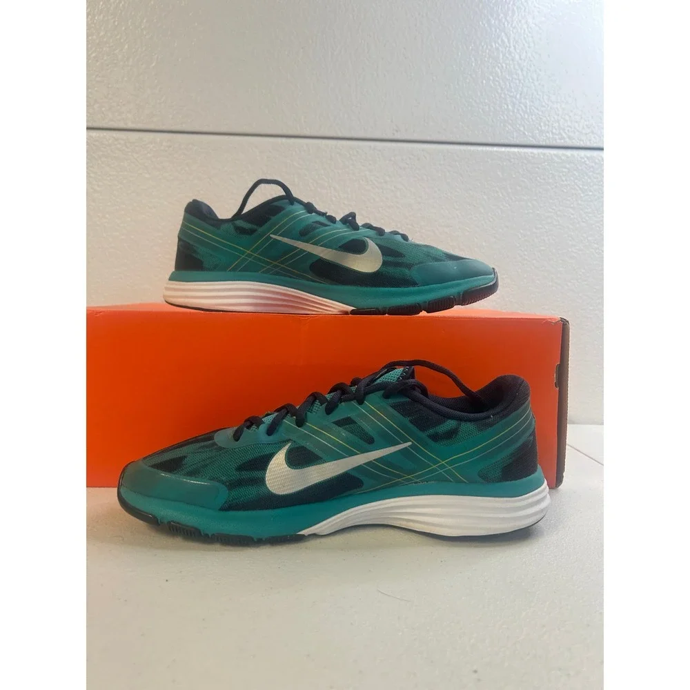 Nike Dual Fusion TR 3 Teal Black Womens 8.5 #2990